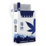 20-Pack of MOUNTAIN Smokes Originals CBD Hemp Smokes - Natural Flavor - 70mg per Smoke